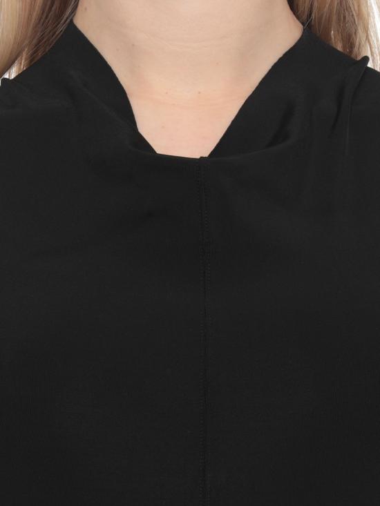 26SS 릭 오웬스 롱 원피스 RP01F6558JSVKS 09 Black - RICK OWENS