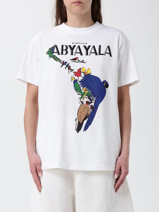 26SS 팜 리오 반팔 티셔츠 358917 L0025 White