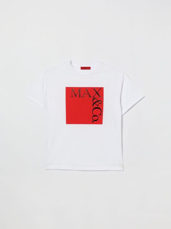 26SS [키즈] 막스앤코 티셔츠 MX0005MX057 MX10C White