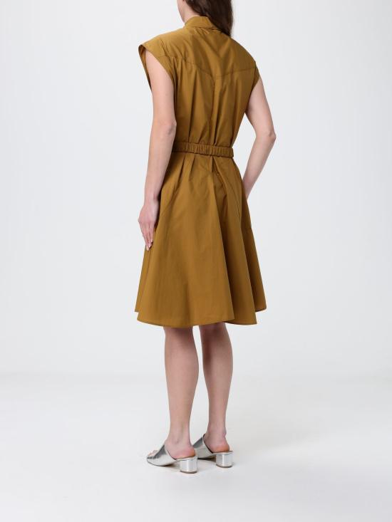 26SS 핑코 미디 원피스 103111A2LD L25 Tobacco - PINKO