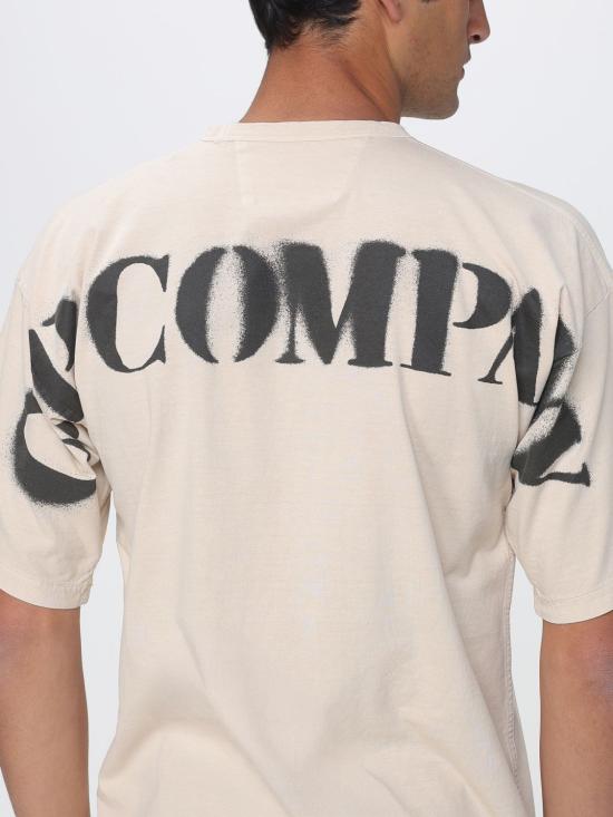 26SS 씨피 컴퍼니 반팔 티셔츠 20CMTS213A006057O 114 Nude - C.P. COMPANY