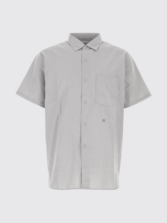 26SS 나나미카 반팔 셔츠 S26SG088E H Grey - NANAMICA