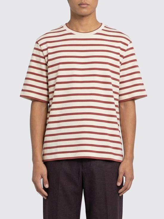 26SS 질샌더 반팔 티셔츠 J47GC0109J46497 649 Red