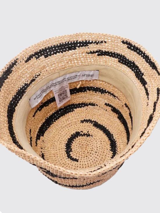 26SS 이벨리브 모자 ANDAOZEBRA ZEBRA PRINT Black - IBELIV