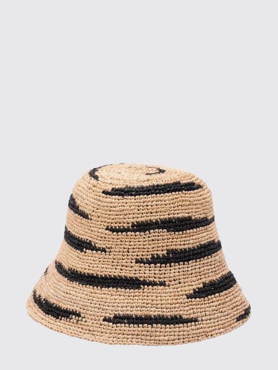 26SS 이벨리브 모자 ANDAOZEBRA ZEBRA PRINT Black