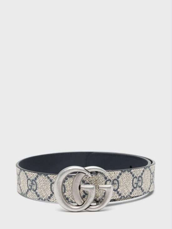 26SS [키즈] 구찌 가죽 벨트 4327072ZG0G 4060 Blue