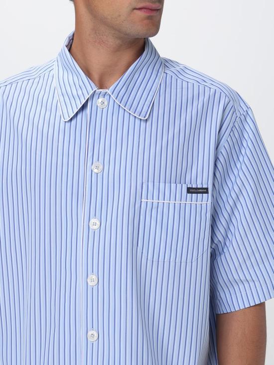 26SS 돌체앤가바나 반팔 셔츠 G5OL6TFR513 S8052 Striped - DOLCE & GABBANA