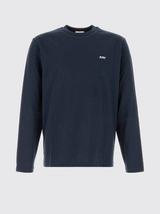 26SS 오트리 긴팔 티셔츠 LSPX006B Blue - AUTRY