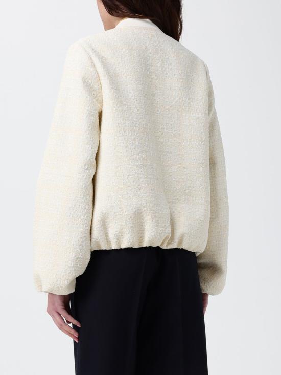 26SS 구찌 체크 코튼 트위드 재킷 851888ZAUB6 9777 Beige - GUCCI