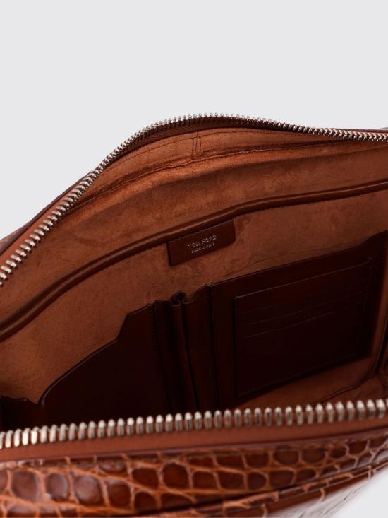 26SS 톰포드 브리프케이스 H0698LCL439S EBN Brown - TOMFORD