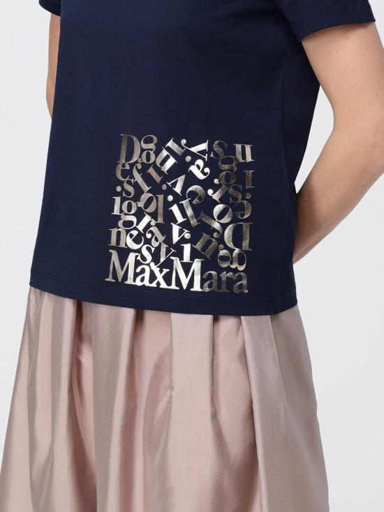 26SS 에스막스마라 반팔 티셔츠 2619971033600 006 Blue - 'S MAX MARA