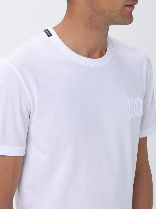 26SS 돌체앤가바나 반팔 티셔츠 G8PV1ZG7P3N W0800 White - DOLCE & GABBANA