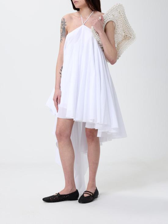 26SS 자크뮈스 롱 원피스 26EDRW00764AW00777 100 White - JACQUEMUS