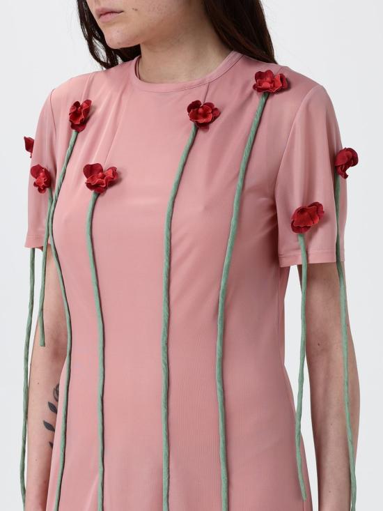 26SS 모스키노 롱 원피스 04230446 1187 Pink - MOSCHINO