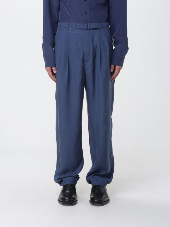 26SS 생로랑 스트레이트 팬츠 862381Y6J78 4812 Blue