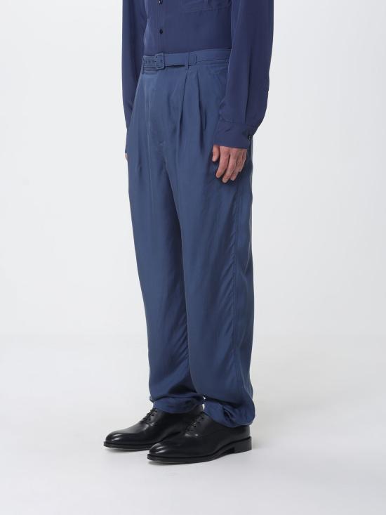 26SS 생로랑 스트레이트 팬츠 862381Y6J78 4812 Blue - SAINT LAURENT