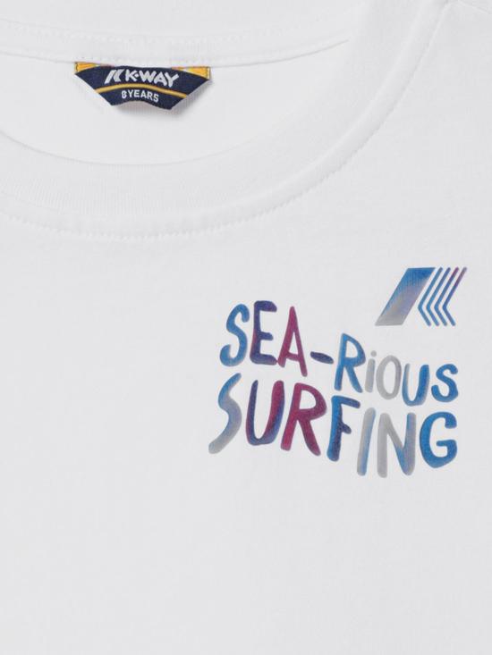 26SS [키즈] 까웨 티셔츠 K1161ZW 001 White - K-WAY