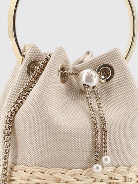 26SS 지미추 토트백 BONBONBRT ALMONDMIX Beige - JIMMY CHOO