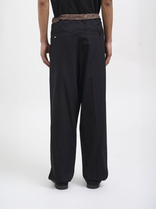 26SS 마리아노 팬츠 MGSS26PA05012 6086 Black - MAGLIANO