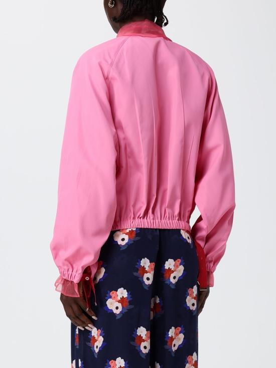 26SS 펜디 테크니컬 비스코스 보머 블루종 FJ7711AW9B F1W0E Pink - FENDI