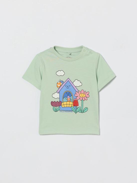 26SS [키즈] 스텔라 맥카트니 티셔츠 TY8031Z0434 754 Water
