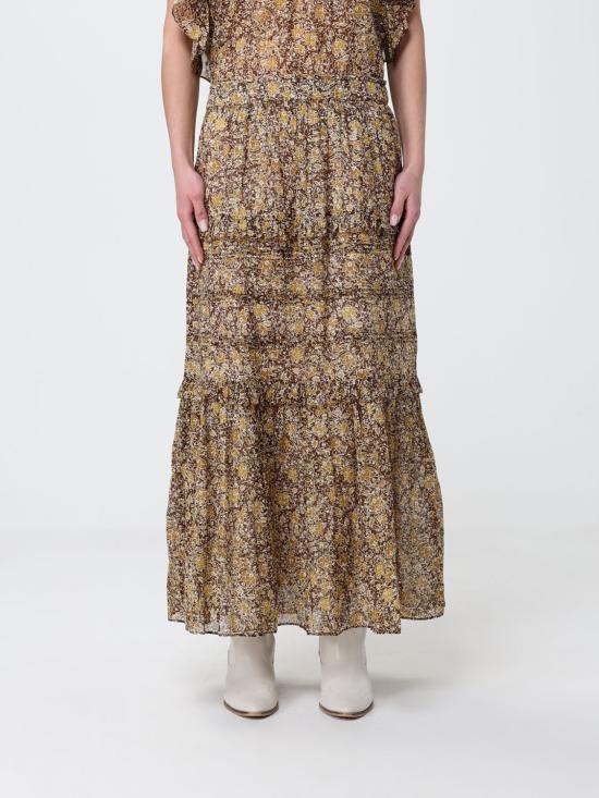 26SS 이자벨마랑에뚜왈 롱 스커트 26PJU0488FAD1J14E 67KI Kaki