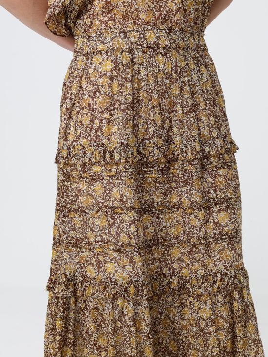 26SS 이자벨마랑에뚜왈 롱 스커트 26PJU0488FAD1J14E 67KI Kaki - ISABEL MARANT ETOILE