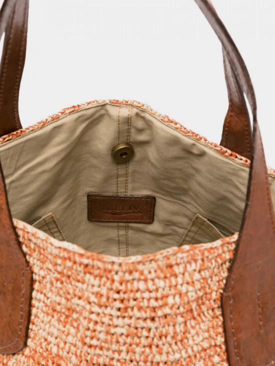 26SS 이벨리브 토트백 TOKYO BRICK Red - IBELIV