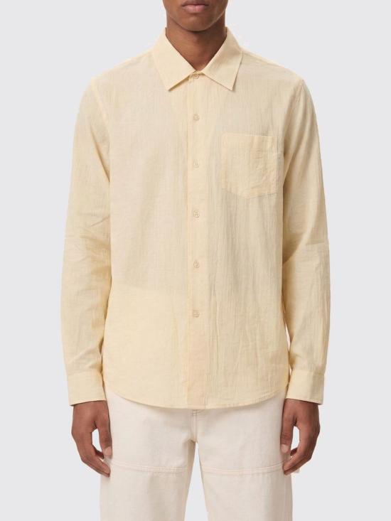 26SS 세퍼 긴팔 셔츠 FW23LEO VANILLA White