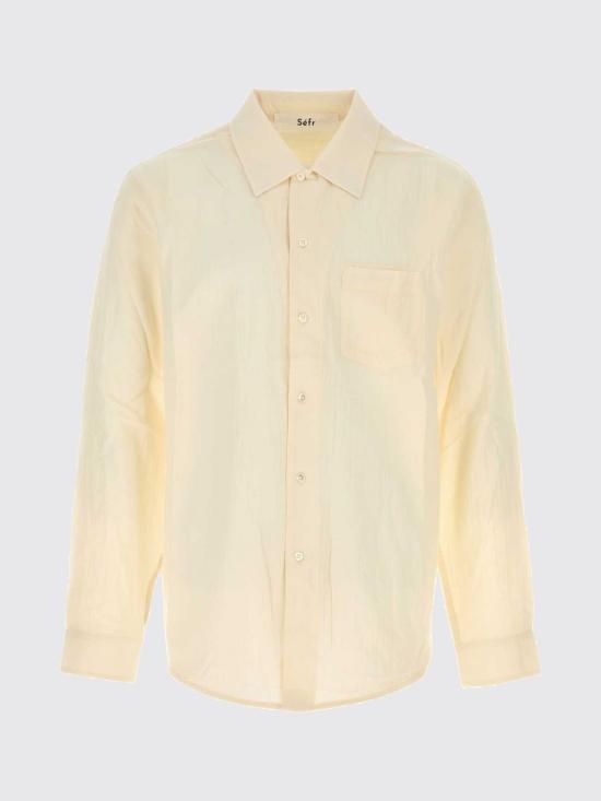 26SS 세퍼 긴팔 셔츠 FW23LEO VANILLA White - SEFR