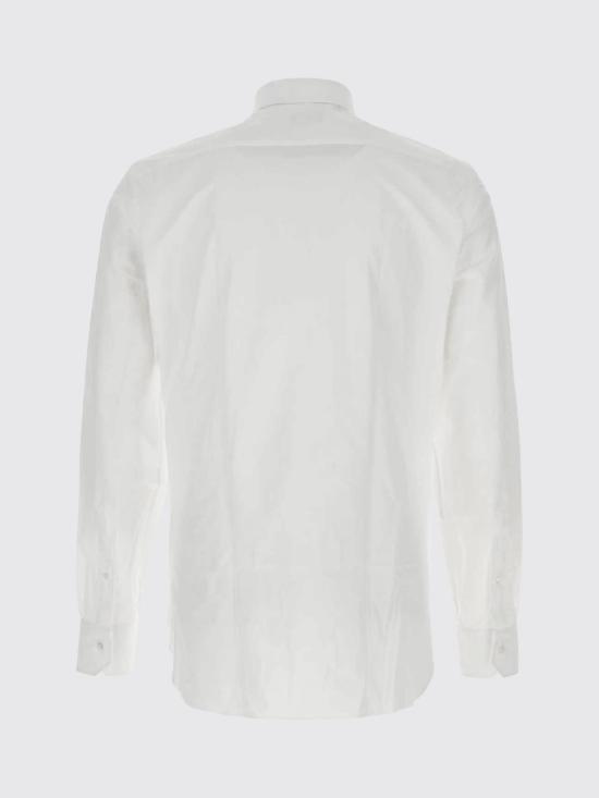 26SS 에르메네질도제냐 긴팔 셔츠 R301063A39MS0PA G White - ERMENEGILDO ZEGNA