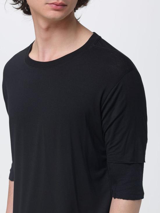 26SS 톰크롬 반팔 티셔츠 MTS94001 11 Black - THOM KROM
