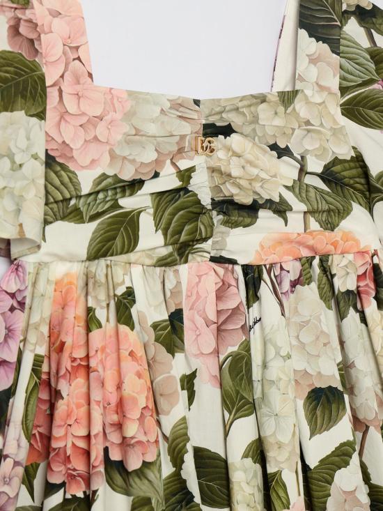 26SS [키즈] 돌체앤가바나 원피스 L53DE7HS5T6 HA5XG Multicolor - DOLCE & GABBANA