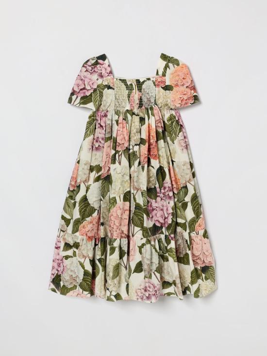 26SS [키즈] 돌체앤가바나 원피스 L53DE7HS5T6 HA5XG Multicolor - DOLCE & GABBANA