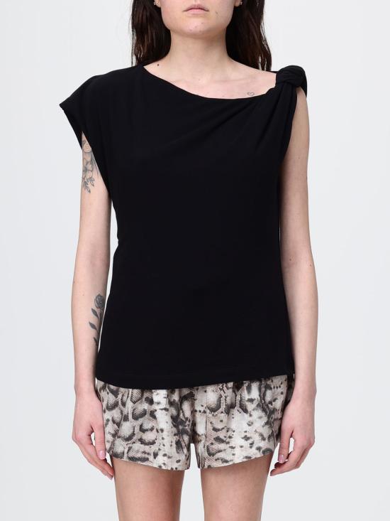 26SS 핑코 반팔 티셔츠 106373A35D Z99 Black