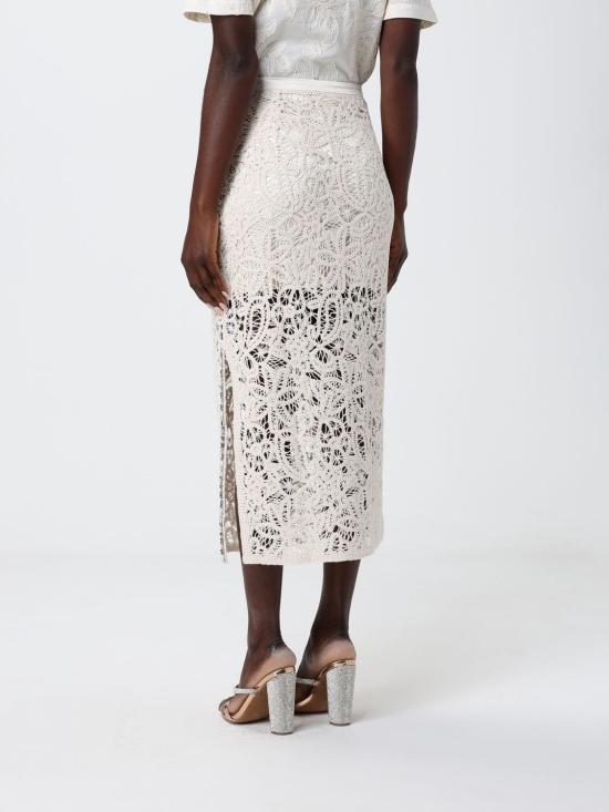 26SS 리우조 롱 스커트 WA6361J7871 W9831 White - LIU JO