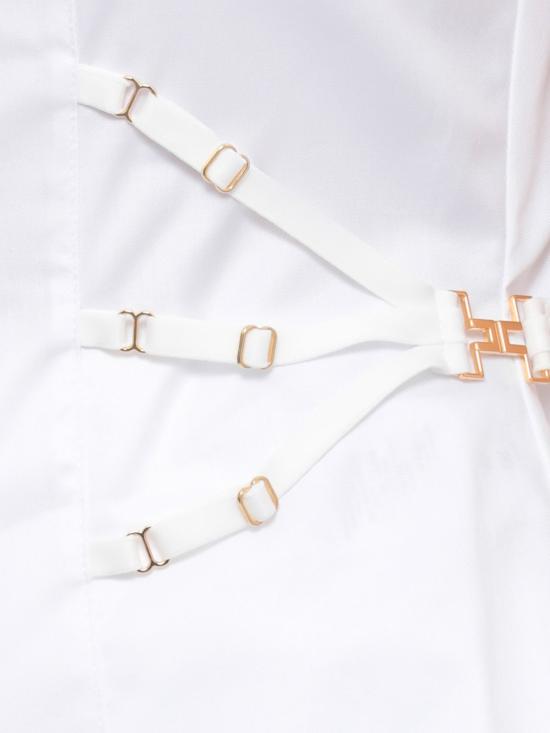 26SS 엘리자베타프랜치 셔츠 CA14361E2 100 White - ELISABETTA FRANCHI