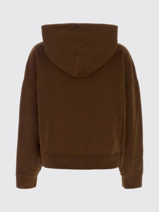 26SS 엔타이어 스튜디오 후드 티셔츠 ESSS26HO04012 6235 Brown - ENTIRE STUDIOS