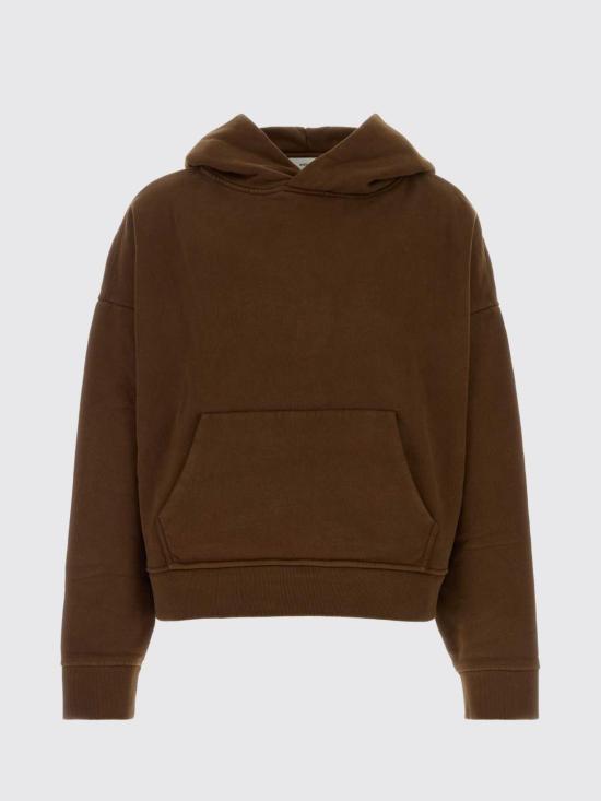 26SS 엔타이어 스튜디오 후드 티셔츠 ESSS26HO04012 6235 Brown - ENTIRE STUDIOS