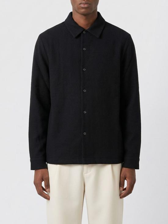 26SS 세퍼 셔츠 SS24SENSE BLACKCREPE Black