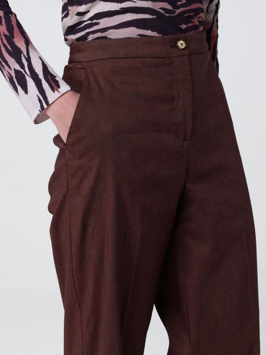 26SS 핑코 스트레이트 팬츠 104929A34I L78 Brown - PINKO