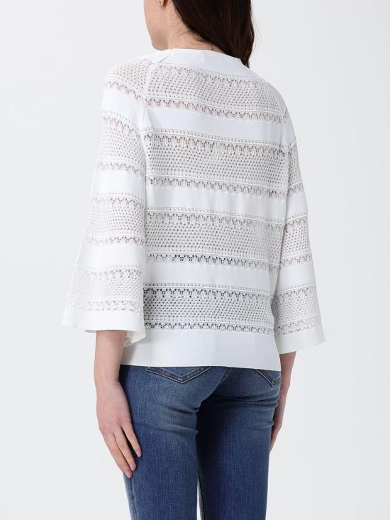 26SS 리우조 스웨터 CA6353MS55N P9636 White - LIU JO