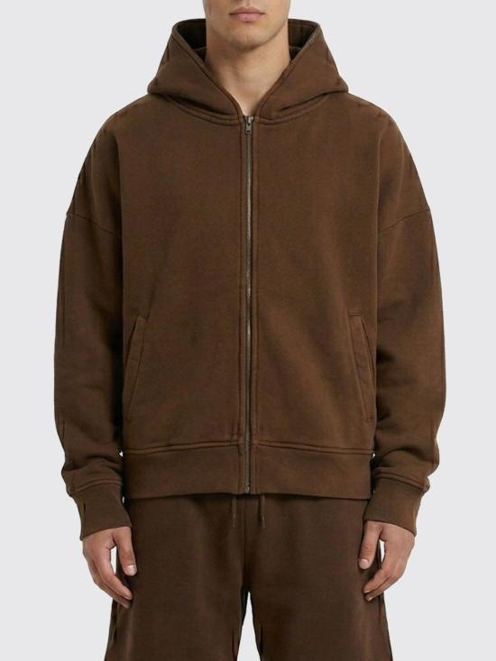 26SS 엔타이어 스튜디오 후드 티셔츠 ESSS26HO03012 6235 Brown