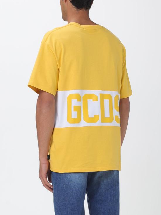 26SS 지씨디에스 반팔 티셔츠 Z0MLQC140J101 240A Yellow - GCDS