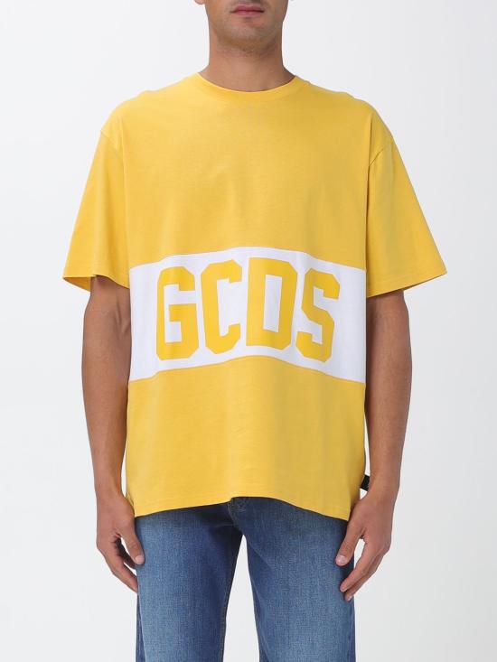 26SS 지씨디에스 반팔 티셔츠 Z0MLQC140J101 240A Yellow
