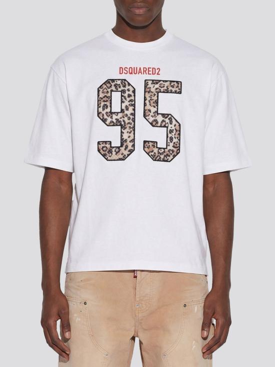 26SS 디스퀘어드2 반팔 티셔츠 S71GD1649D20033 100 White