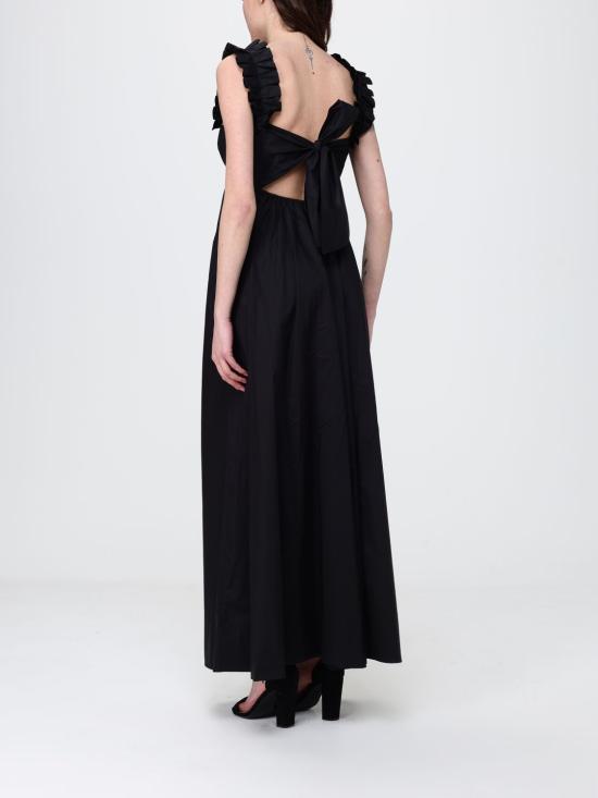 26SS 리우조 롱 원피스 CA6278TS246 22222 Black - LIU JO