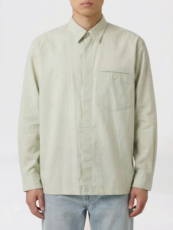 26SS 옴므 플리세 이세이 미야케 긴팔 셔츠 HP66FJ301 06 White