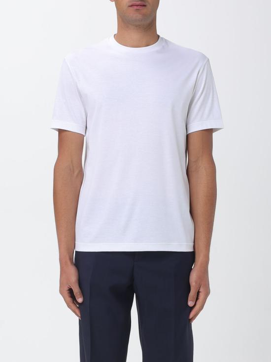 26SS 조르지오 아르마니 반팔 티셔츠 6LSM90SJTKZ U0002 White