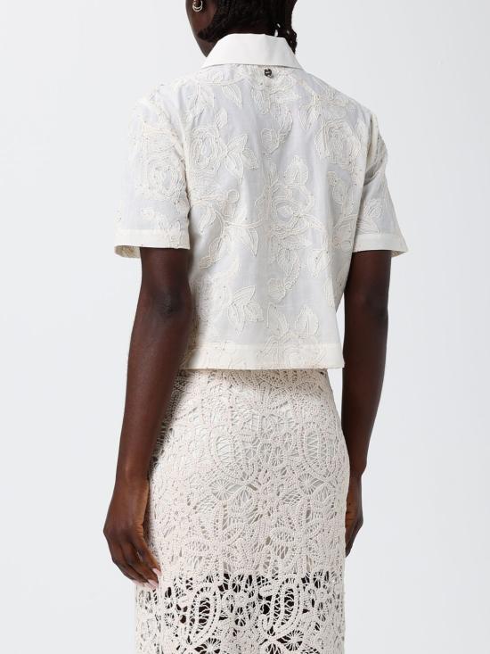 26SS 리우조 셔츠 WA6508T472A P9417 Natural - LIU JO